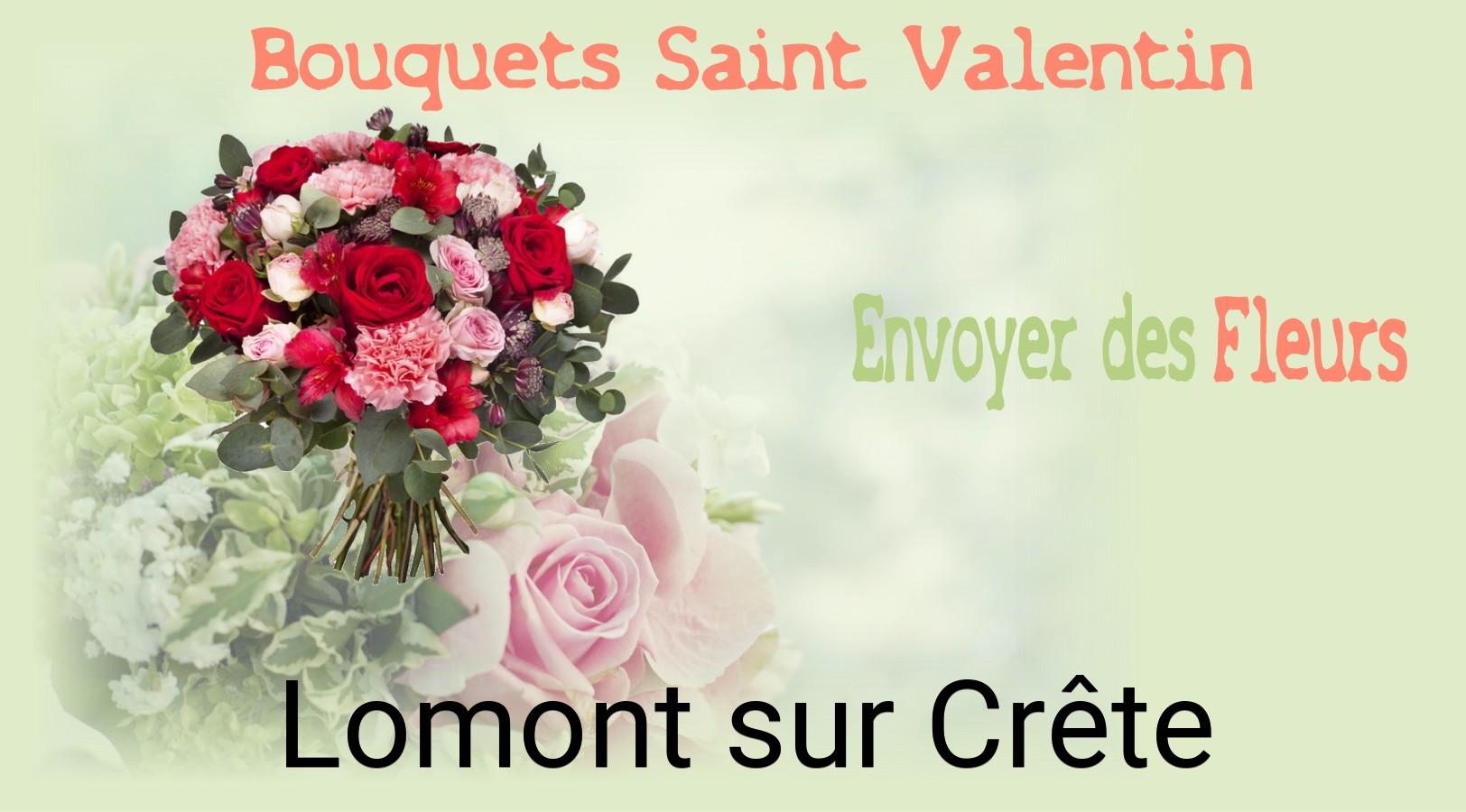 Roses de Saint-Valentin livrées à Lomont-sur-Crête